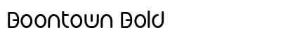 Boontown Bold preview