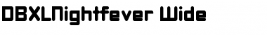 Download DBXLNightfever Font