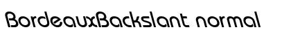 BordeauxBackslant normal Preview
