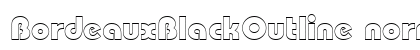 BordeauxBlackOutline normal preview