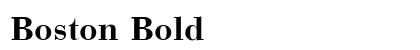 Boston Bold preview
