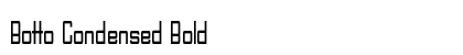 Botto Condensed Bold Preview