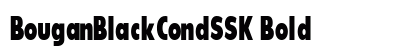 BouganBlackCondSSK Bold preview