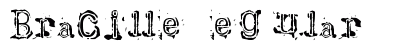 Bracille Regular preview