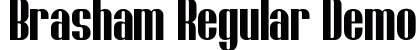 Brasham Regular Demo Regular preview