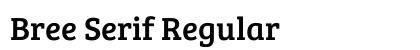 Bree Serif Regular preview