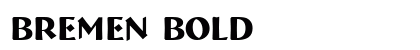 Bremen Bold preview