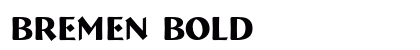 Bremen Bold preview