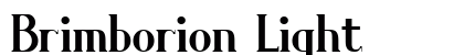 Brimborion Light Preview