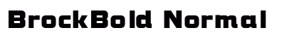 BrockBold Normal preview