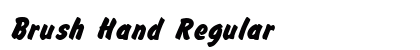 Brush Hand Regular preview