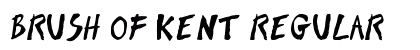 Brush Of Kent Regular preview