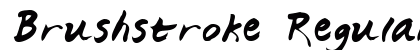Brushstroke Regular Preview