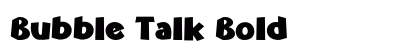 Bubble Talk Bold preview