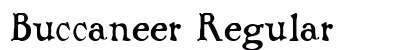 Buccaneer Regular Preview