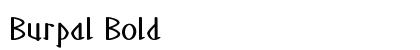Burpal Bold preview