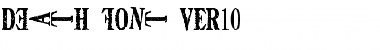 DEATH FONT ver1.0 Regular Font