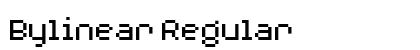 Bylinear Regular Font