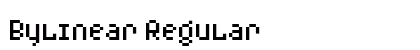 Bylinear Regular Font
