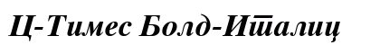 C-Times Bold-Italic preview