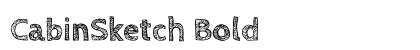 CabinSketch Bold preview