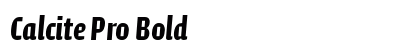 Calcite Pro Bold preview