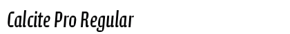 Calcite Pro Regular preview