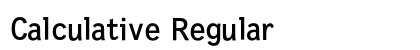 Calculative Regular preview