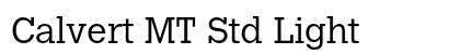 Calvert MT Std Light preview