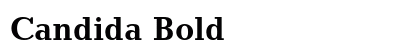 Candida Bold Preview