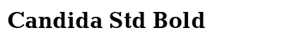 Candida Std Bold Preview