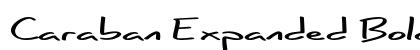 Caraban Expanded Bold Preview