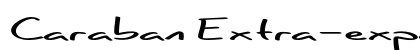 Caraban Extra-expanded Bold Preview