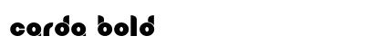 Carda Bold preview