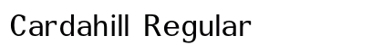 Cardahill Regular preview