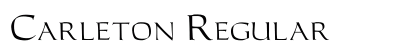 Carleton Regular preview