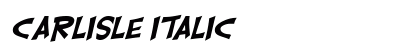 Carlisle Italic Preview