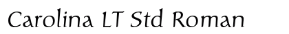Carolina LT Std Roman preview