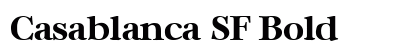Casablanca SF Bold preview