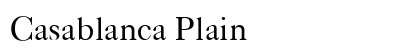 Casablanca Plain preview