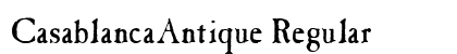 CasablancaAntique Regular Preview