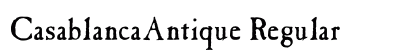 CasablancaAntique Regular Preview