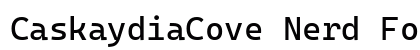 CaskaydiaCove Nerd Font Regular preview