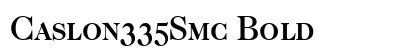 Caslon335Smc Bold preview