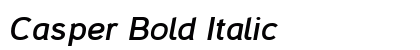 Casper Bold Italic Preview