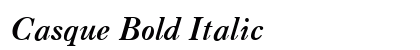 Casque Bold Italic Preview