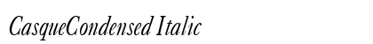 CasqueCondensed Italic Preview