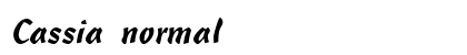 Cassia normal Preview