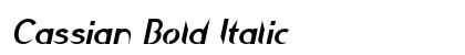 Cassian Bold Italic Preview