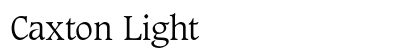 Caxton Light preview